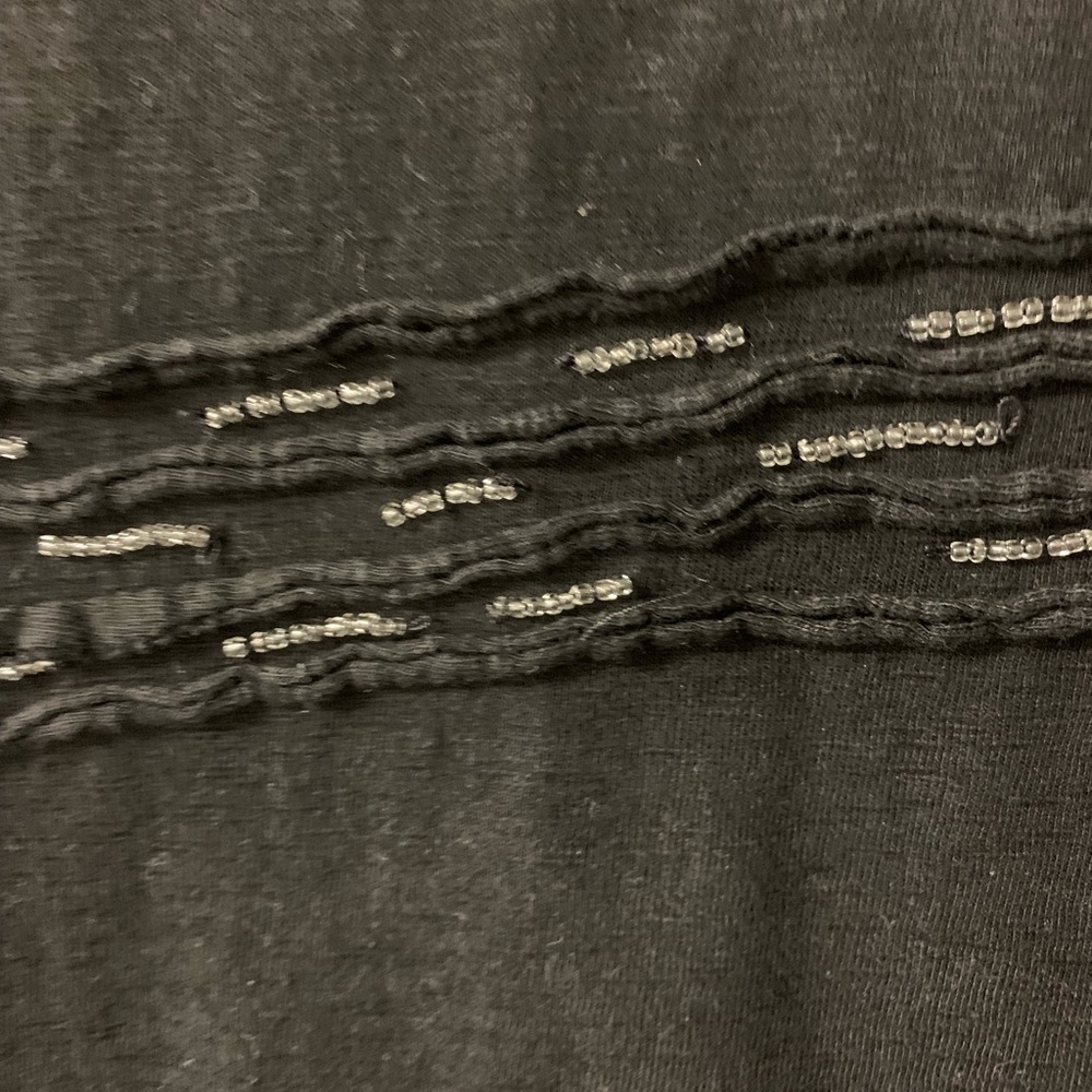 Chico"s black Zenergy long sleeve tee shirt. SZ 1. - Picture 2 of 6